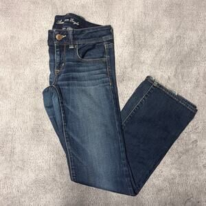 American Eagle Dark Wash Slim Bootcut Jeans